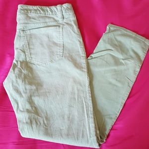 Lands' End Corduroy Skinny Capris